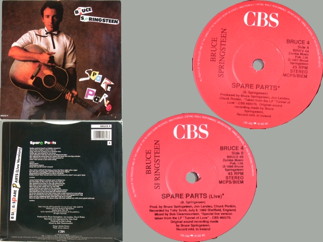 Bruce Springsteen - SPARE PARTS (STUDIO / LIVE)